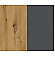 Дуб артизан/графіт 
