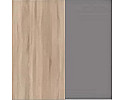 Дуб сонома/антрацит 