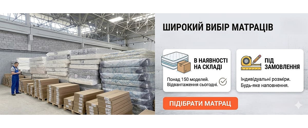 Склад матраців
