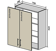 Кухня Gama Верхня Секція №88 В70-920 