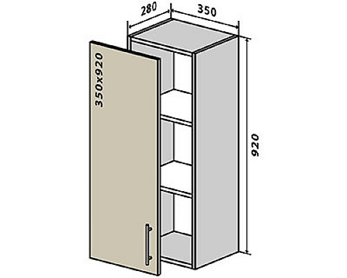 Кухня Gama Верхняя Секция №31 В35-920