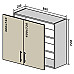 Кухня Gama Верхняя Секция №8 В80-720