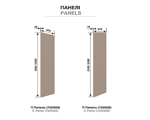 Кухня Марта П Панель