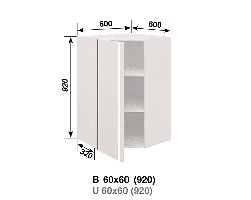 Кухня Смужка В60-60