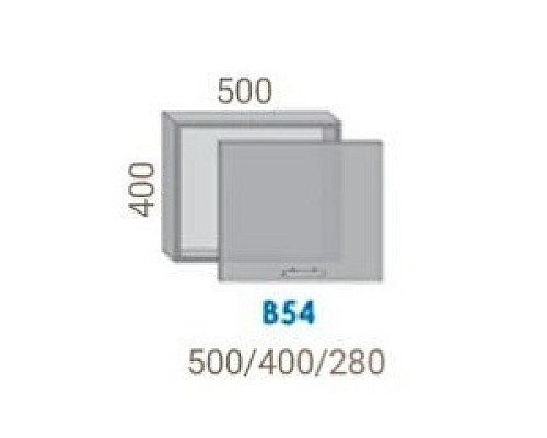 Верхняя секция В54 кухня Ника