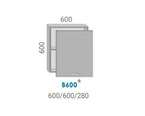 Верхняя секция В600 кухня Ника