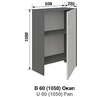 Кухня Графіті В60 ОКАП