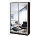 Шафа-купе Стандарт фасади (2 Дзеркала)