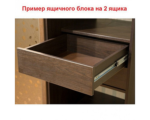 Шафа-купе Стандарт 3 двері фасади (Дзеркала)