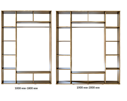 Шафа-купе Альфа фасади (2 ДСП)