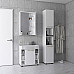 Мира Шкаф для ванной комнаты с зеркалом 