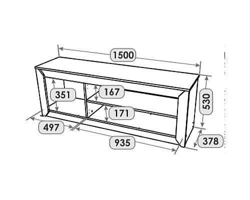 Нордік Тумба ТВ 1500
