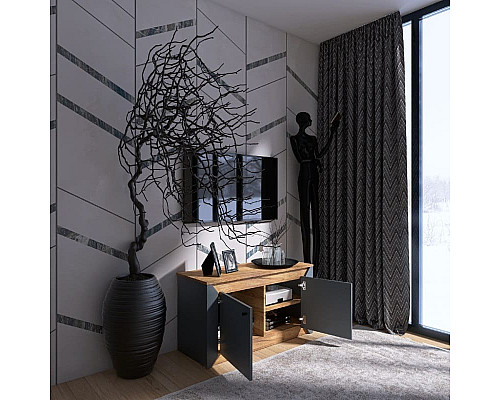 Нордік Тумба 2-х дверна 980