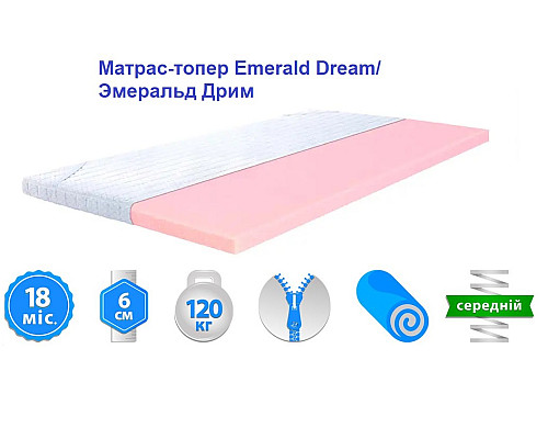 Матраc-топер Emerald Dream