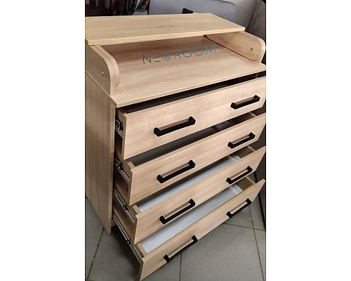 Комод 800 з пеленальною надбудовою