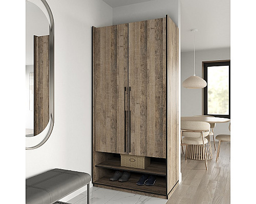 Шафа на 2 дверцят з полицями R-0003 RAMO 