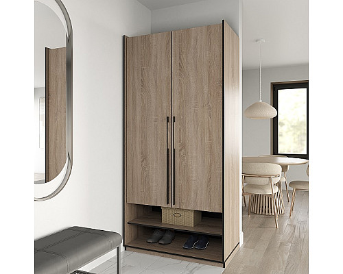 Шафа на 2 дверцят з полицями R-0003 RAMO 