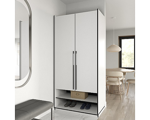 Шафа на 2 дверцят з полицями R-0003 RAMO 