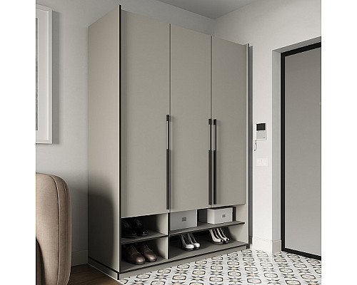 Шафа на 3 дверцят з полицями R-0005 RAMO 