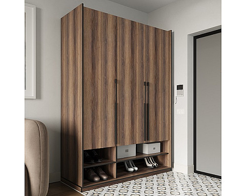 Шафа на 3 дверцят з полицями R-0005 RAMO 