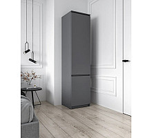 Т217 Пенал із поличками (корпус антрацит)