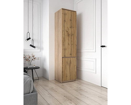 Т217 Пенал із поличками (корпус дуб сонома)