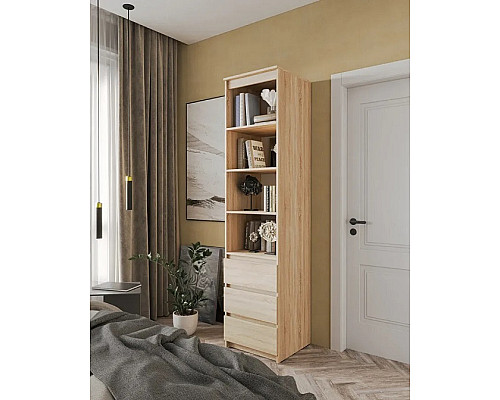 Т219 Пенал відкритий  (корпус дуб сонома)