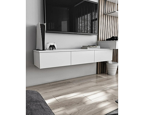 Т221 Тумба під ТВ (корпус білий)