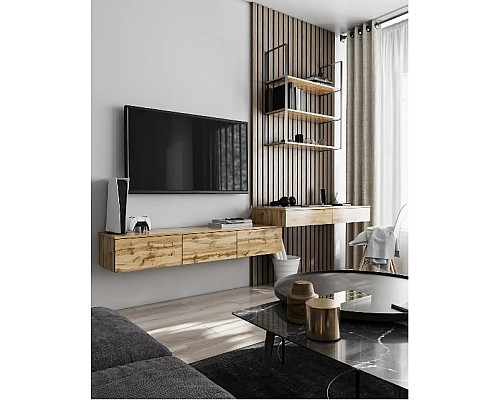 Т221 Тумба під ТВ (корпус білий)