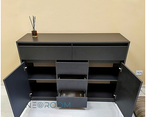 Т227 комод (корпус антрацит)