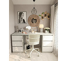 Т228 Стіл на 2 тумби (корпус бетон)