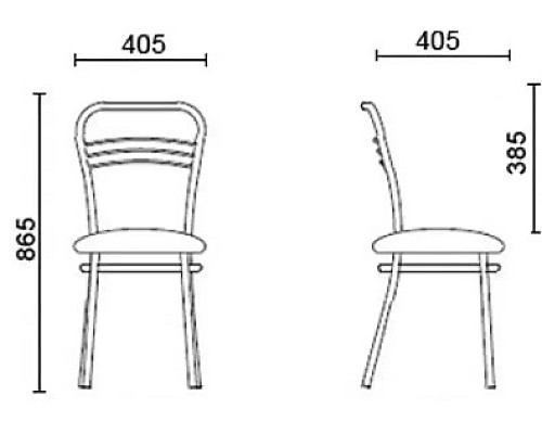 Аргенто (Argento) Стілець (4 шт.)