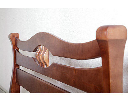 Далас дерев'яне ліжко з ламелями 1200/1400*1900/2000