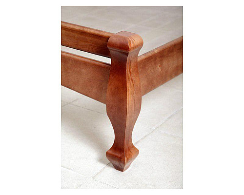 Далас дерев'яне ліжко з ламелями 1200/1400*1900/2000