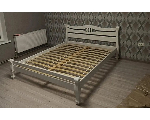 Далас дерев'яне ліжко з ламелями 1200/1400*1900/2000