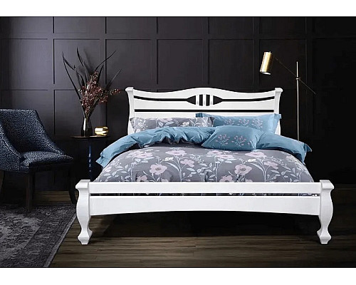 Далас дерев'яне ліжко з ламелями 1200/1400*1900/2000