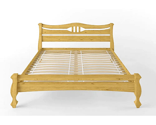 Далас дерев'яне ліжко з ламелями 1200/1400*1900/2000