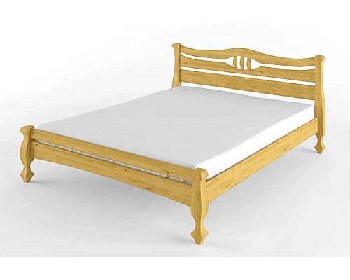 Далас дерев'яне ліжко з ламелями 1200/1400*1900/2000