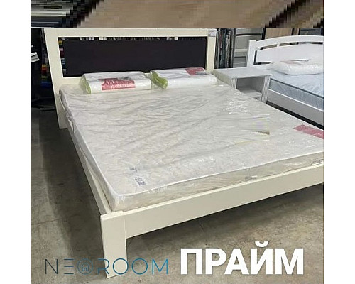 Прайм дерев'яне ліжко з ламелями 1600*1900/2000