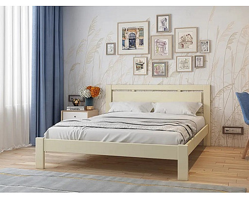 Прайм дерев'яне ліжко з ламелями 1600*1900/2000