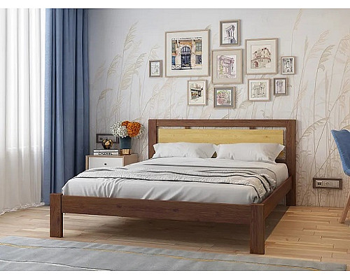 Прайм дерев'яне ліжко з ламелями 1600*1900/2000