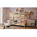 Тандем дерев'яне ліжко двохярусне 900*1900/2000