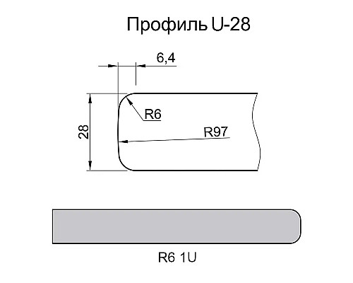 Стільниця Мармур торіно 28 мм