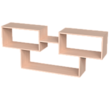 Полиця навісна 4