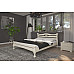 Двуспальная кровать Mebigrand Даллас Белый (RAL9003) 160х200 см (DMBG-1769)