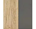 Дуб крафт золотой/Серый 