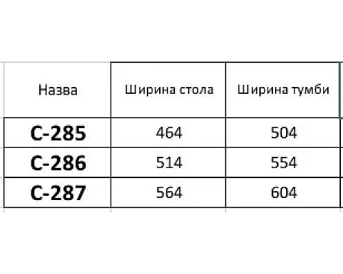 Стол-трансформер 285/286/287